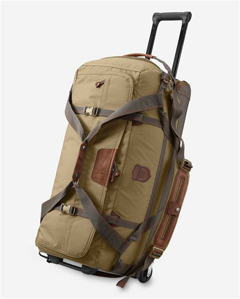eddie bauer duffel bag with wheels foldable